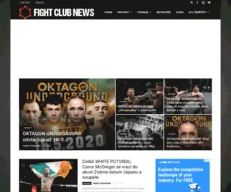 Fightclubnews.cz(Width=device-width, initial-scale=1.0) Screenshot
