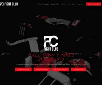 Fightclubsa.co.za(FightClub South Africa) Screenshot