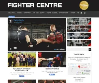 Fightercentre.com(Träna kampsport i Göteborg) Screenshot