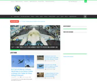 Fighterjetsworld.com(Fighter Jets World) Screenshot