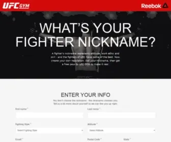 Fighternickname.com.au(Fighters nickname generator) Screenshot