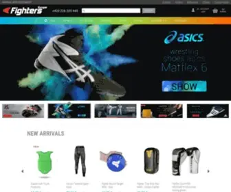 Fighters-Europe.com(Mixed Martial Arts Equipment) Screenshot