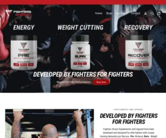 Fighterschoice.com(Fighters Choice Supplements and Apparel for BJJ Fighters) Screenshot