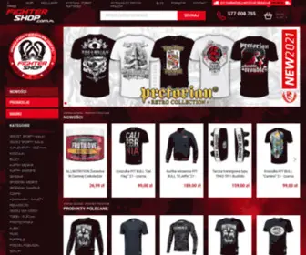 Fightershop.com.pl(Produkty polecane) Screenshot