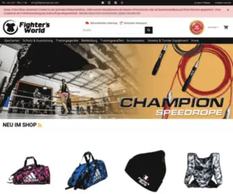 FightersWorld.com(Fighter's World) Screenshot