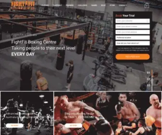 Fightfit.com.au(FightFit Boxing Centre) Screenshot