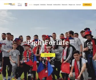 Fightforlife.ro(Salvați copiii) Screenshot