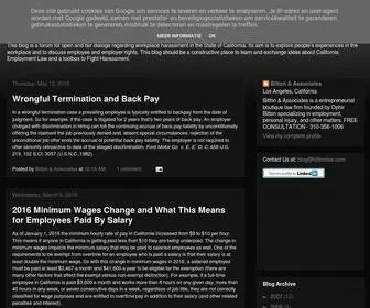 Fightharassment.com(California Employment Law) Screenshot