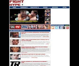 Fighthype.com(BOXING AND MMA INTERVIEWS) Screenshot