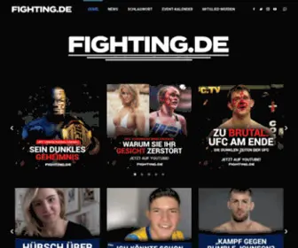 Fighting.de(WIR LEBEN KAMPFSPORT) Screenshot