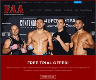 Fightingartsacademy.com(Fighting Arts Academy) Screenshot