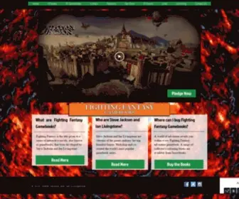 Fightingfantasy.com(Home) Screenshot