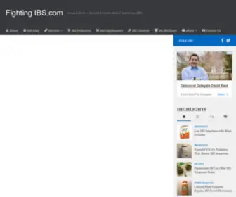 Fightingibs.com(Living a Better Life with Irritable Bowel Syndrome (IBS)) Screenshot