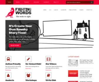 Fightingwords.ie(Fighting Words) Screenshot