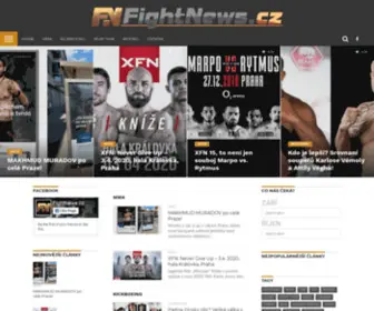 Fightnews.cz(Fightnews) Screenshot