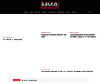 Fightofthenight.com(MMA Insight) Screenshot