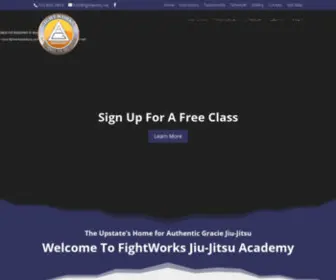 Fightworks.net(Jiu Jitsu Greenville SC) Screenshot