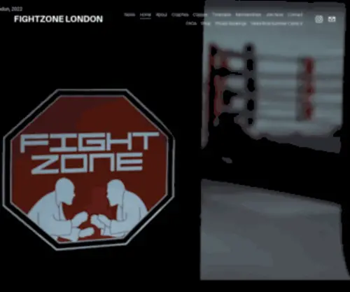 Fightzonelondon.co.uk(Fightzone London) Screenshot