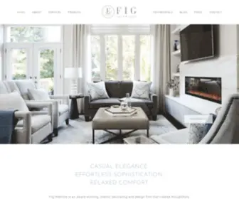 Figinteriors.ca(An interior decorating and design firm) Screenshot