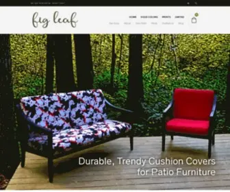 Figleafcushioncovers.com(Patio Furniture Cushion Covers) Screenshot