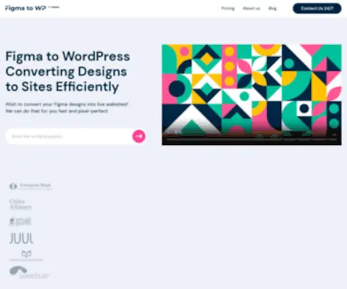 Figma2WP.com(Belov Digital Agency) Screenshot