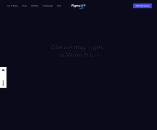 Figmatowordpress.com(Figma to Wordpress Conversion Service) Screenshot