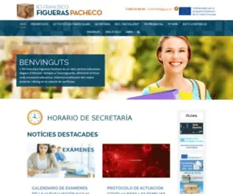 Figueraspacheco.com(IES Francisco Figueras Pacheco) Screenshot