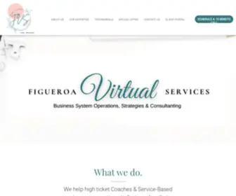 Figueroavirtualservices.com(Figueroa Virtual Services) Screenshot