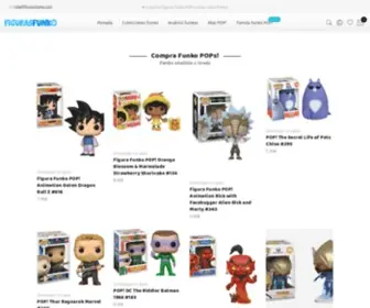 Figurasfunko.com(Funko POP) Screenshot