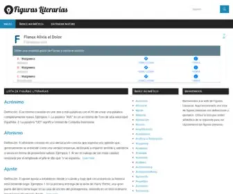 Figurasliterarias.org(Figuras Literarias) Screenshot