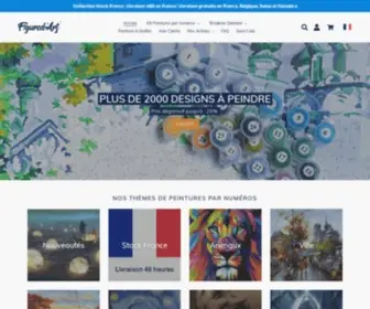 Figuredart.com(Nº1 Français en Peinture par Numéros) Screenshot