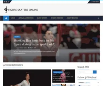 Figureskatersonline.com(Figure Skaters Online) Screenshot