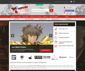 Figurines-Mania.com(Figurines manga) Screenshot