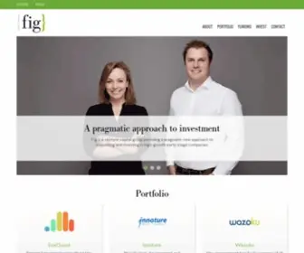 Fig.vc(A pragmatic new approach to investing in early) Screenshot
