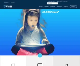 Fiib.ca(Fournisseur Internet) Screenshot