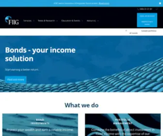Fiig.com.au(Corporate Bonds & Government Bonds Specialists) Screenshot