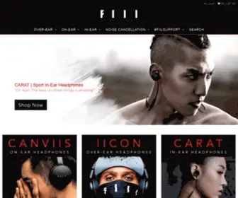 Fiil.com(Fiil耳机网) Screenshot