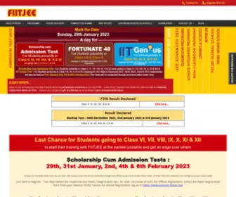 Fiitjee.com(FIITJEE Limited) Screenshot