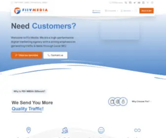 FiivMedia.com(Fiiv Media Is An SEO Agency In Atlanta) Screenshot