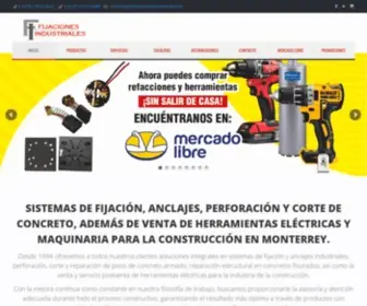 Fijacionesindustriales.com.mx(FIMSA) Screenshot