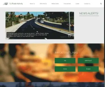 Fijiroads.org(FRA Home) Screenshot