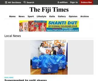 Fijitimes.com(The Fiji Times) Screenshot