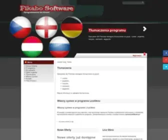 Fikabo.pl(Główna) Screenshot