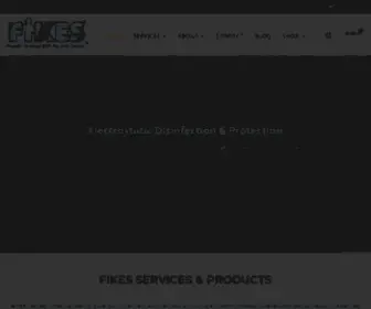 Fikes.com(Professional Commercial Cleaning Services) Screenshot