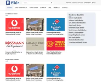 Fikir.com.tr(İş Fikirleri ve Yaratıcı Fikirler Atölyesi) Screenshot