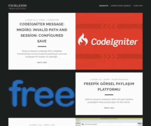 Fikirlerim.net( fikirlerin) Screenshot