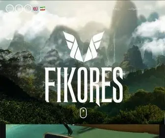 Fikores.com(صفحه اصلی جدید) Screenshot