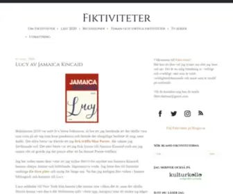 Fiktiviteter.se(Fiktiviteter) Screenshot