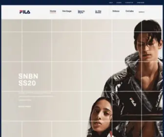 Fila.co.in(Fila) Screenshot