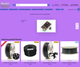 Filamentenmeer.nl(Filament & meer) Screenshot